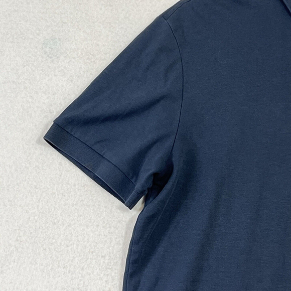 Lacoste Sport Navy Blue Short Sleeve Polo Shirt Size 5 / Large Casual - Picture 4 of 9